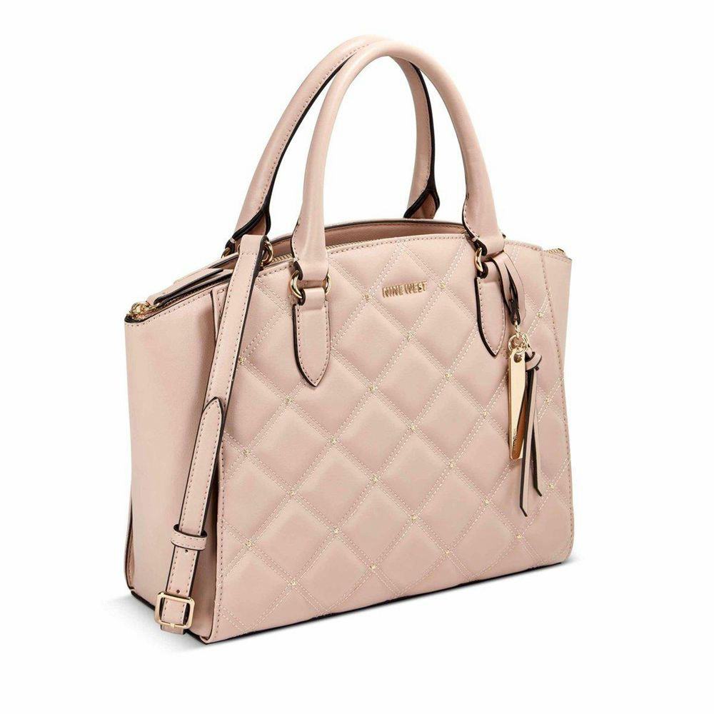 NINE WEST Women s Caitryn Satchel, Modern Pink, One Size: Buy Online at  Best Price in UAE - Amazon.ae